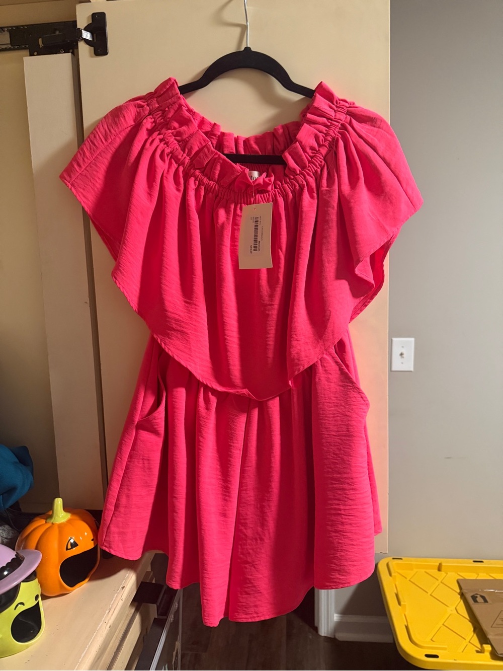 Hot Pink romper